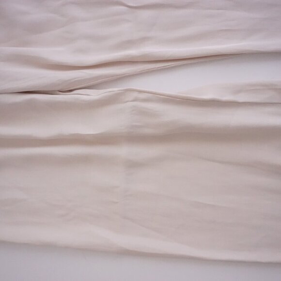 Sleeper Cream Party Pajama Elastic Waist Feather Trim Pants S - Picture 6 of 12